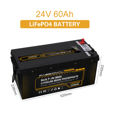 24V recarregável 60Ah para substituir a caixa do ABS da bateria acidificada ao chumbo para a empilhadeira elétrica EV