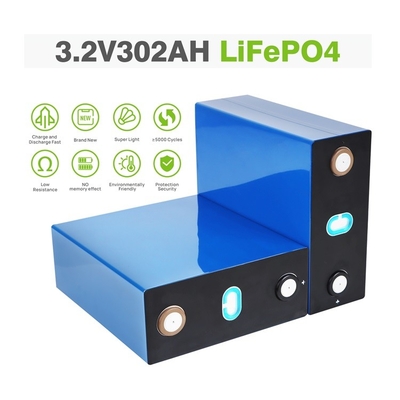 Pilha prismático Rechargable de LFP 3.2v 302ah LiFePO4 com ciclos longos para ESS residencial
