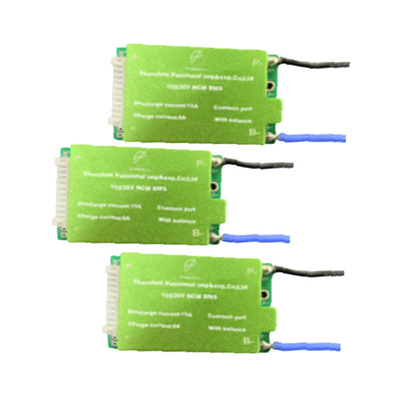 Lítio BMS Board Common Port da bateria 21S 72V 70A com equilíbrio