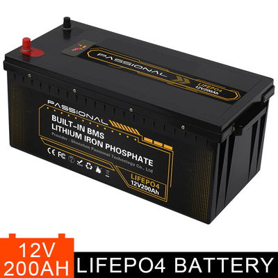Substitua a empilhadeira elétrica recarregável acidificada ao chumbo da bateria de lítio Lifepo4 de 12v 200ah