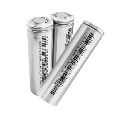 18650 lítio Ion Battery Cell Rechargeable 800times de 3.7V 2500mah 3C