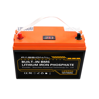 bloco da bateria de lítio de 12V 100Ah LiFePO4 para a bicicleta elétrica do "trotinette" E da empilhadeira EV do armazenamento de energia