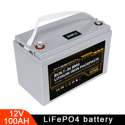 bloco da bateria de lítio de 12V 100Ah LiFePO4 para a bicicleta elétrica do "trotinette" E da empilhadeira EV do armazenamento de energia