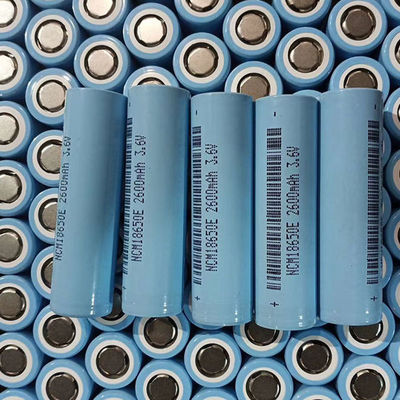 Uma pilha de bateria 18650 da categoria 3C UN38.3 18650 3,7 bateria de V 2600mah