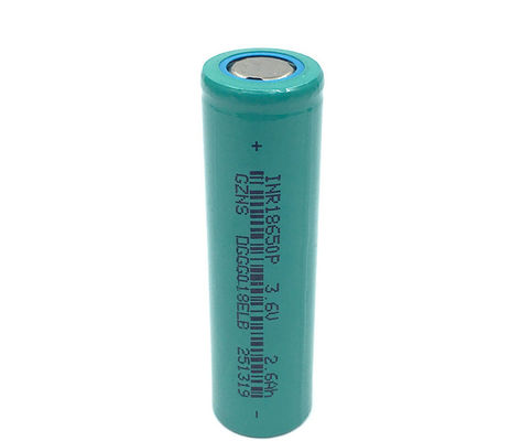 pilha de bateria do volt 3C 18650 de 2600MAh NCM 3,7 para ferramentas elétricas do veículo elétrico