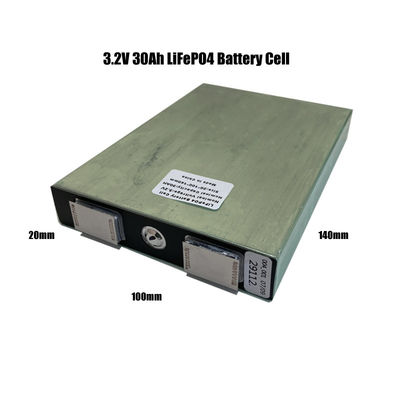 Bateria do bloco EV da bateria de lítio de MSDS 3,2 V 30AH LiFePO4 para o armazenamento solar