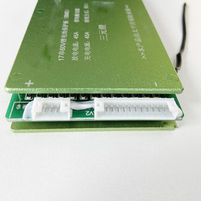 3.7V porto comum do PWB Li Ion Protection Board BMS 17S 60V 45A com equilíbrio