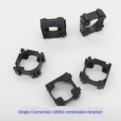 Suporte de 2 células do suporte da bateria 18.4mm do lítio do suporte de sustentação ABS707 da bateria 18650 18650 de 3 células