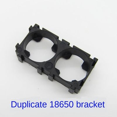 Suporte de 2 células do suporte da bateria 18.4mm do lítio do suporte de sustentação ABS707 da bateria 18650 18650 de 3 células