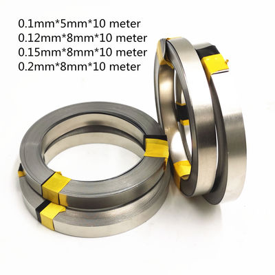 Tiras puras do níquel dos 10m 18650 do rolo do suporte de sustentação MSDS da bateria 1 para baterias