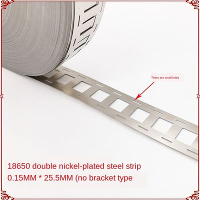 Tira do níquel da tira 0.15mm do níquel da bateria do suporte de sustentação 18650 da bateria para a soldadura de 18650 baterias