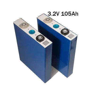 pilha prismático da VÉSPERA LiFePO4 LFP de 3.2V 105Ah para fontes de alimentação ininterrupta