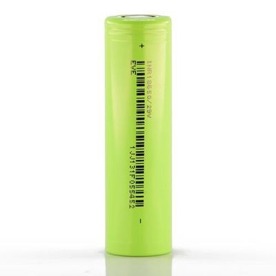 18650 pilhas do íon da pilha de bateria 2900mAh 3.7V NCM EVE Lithium iluminam - o verde para Ebike